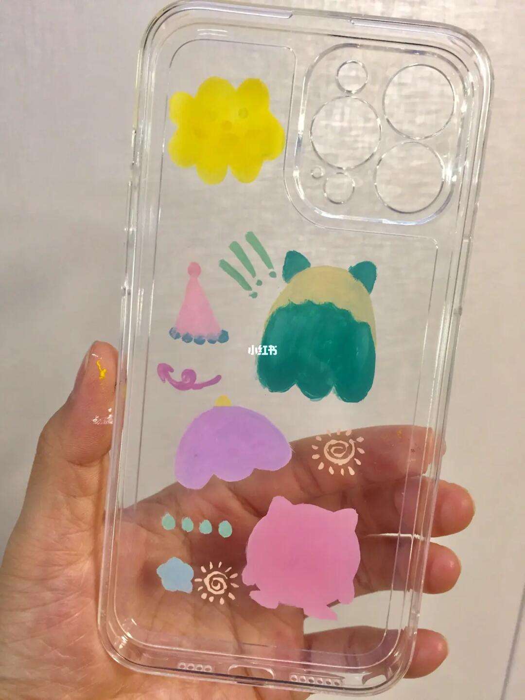 手绘儿童版手机壳教程硬手机壳取下来的小妙招